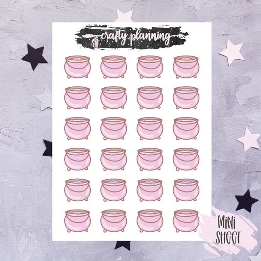 Cauldrons - Mini Sticker Sheet