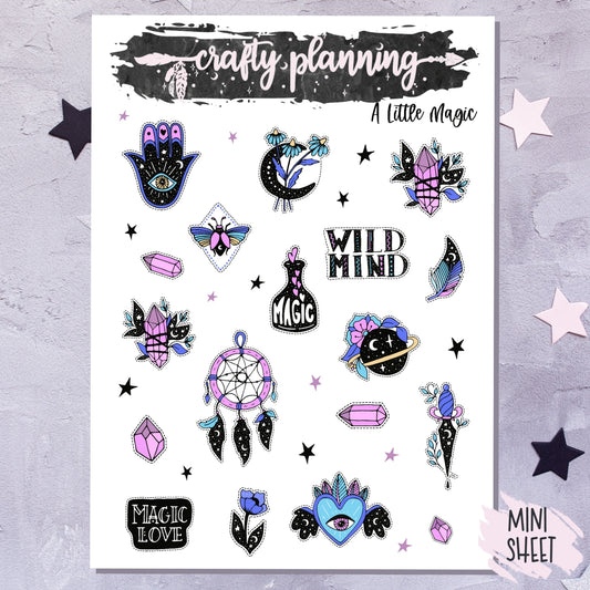 A Little Magic - A La Carte - Weekly Vertical Planner Kit