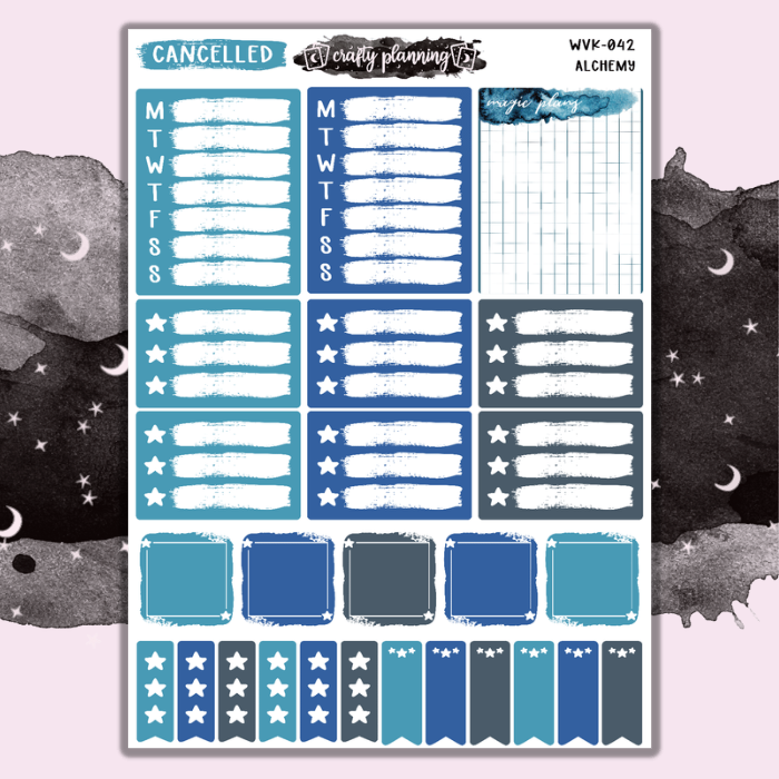 Alchemy - A La Carte - Weekly Vertical Planner Kit