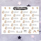 Birthday Countdown - Large Sticker Sheet