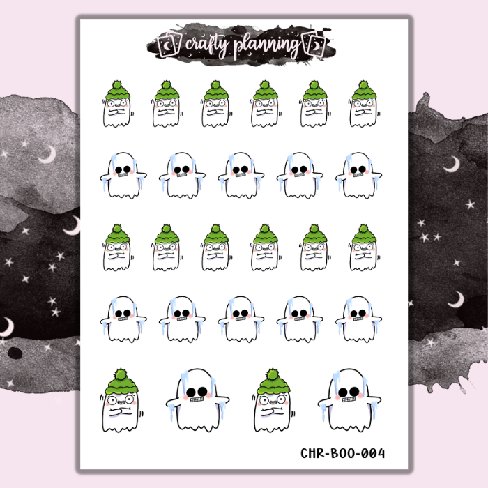 Cold Boo - Character Stickers