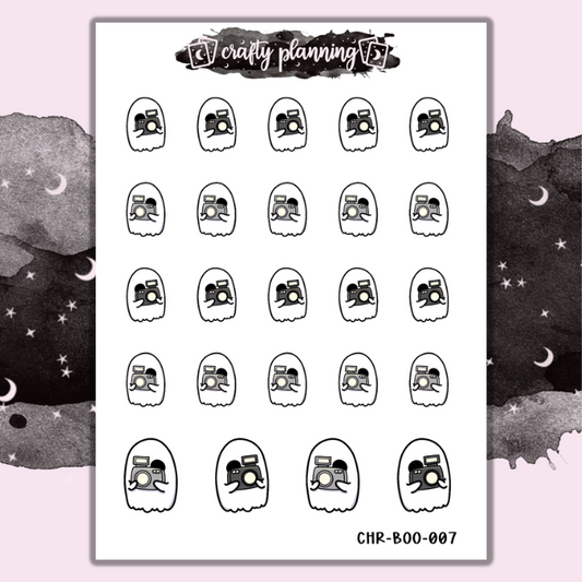 Camera Boo - Character Stickers
