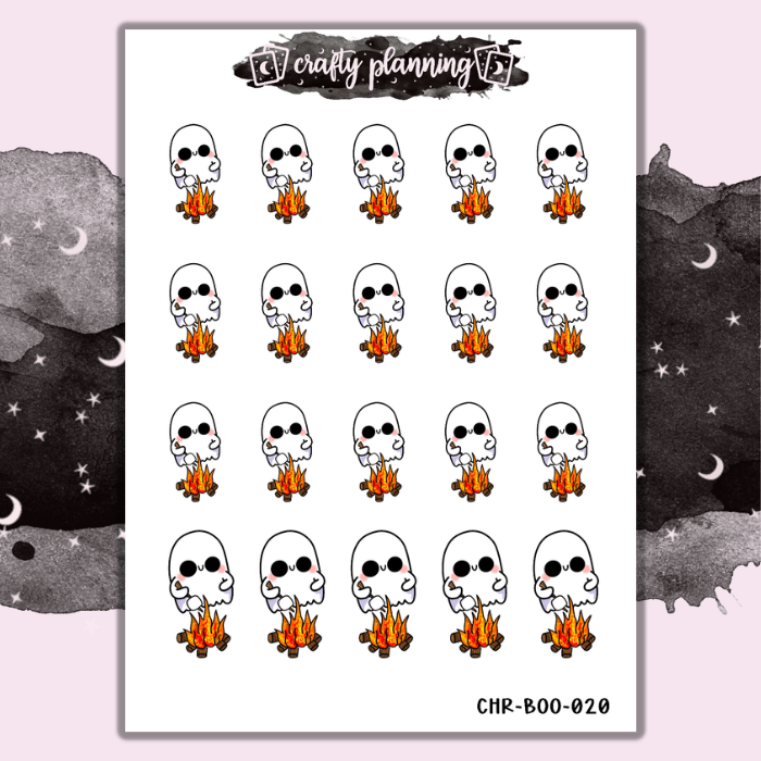 Boo Smores - Character Stickers