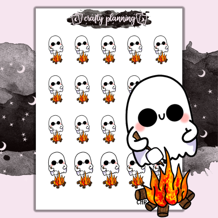 Boo Smores - Character Stickers