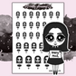 Happy Mail - Dark Alice - Mini Sticker Sheet