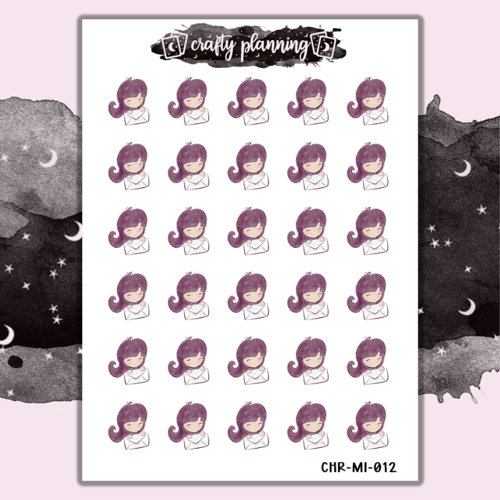 Mimi Happy Mail - Mini sticker sheet