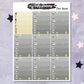 Dark Shines - A La Carte - Weekly Vertical Planner Kit