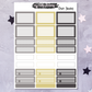 Dark Shines - A La Carte - Weekly Vertical Planner Kit