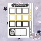 Hobonichi Weeks Kit, Planner Stickers, A La Carte, Hobo Weeks, Witchcraft Stickers, Gothic Stickers, Dark Shines