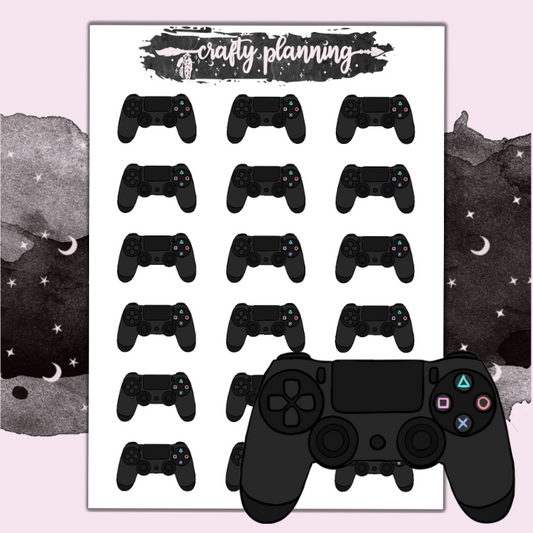 Gamer Controller - Mini Sticker Sheet