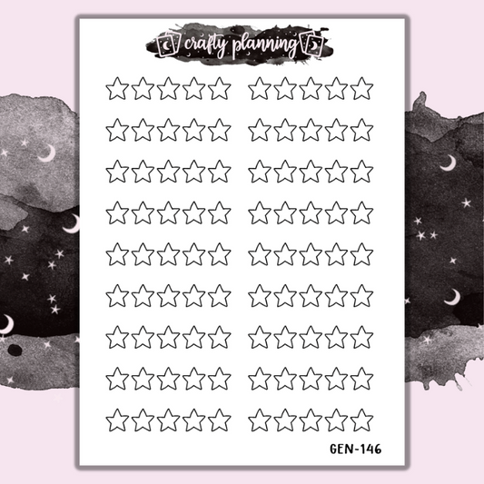 Star Ratings - Mini Sticker Sheet