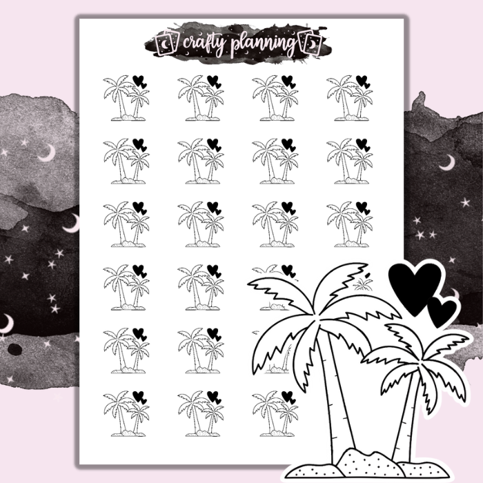 Love Island - Mini Sticker Sheet