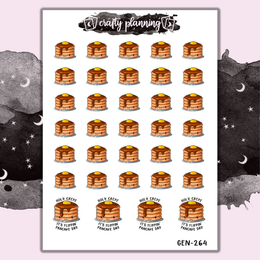 Pancake Day - Mini Sticker Sheet