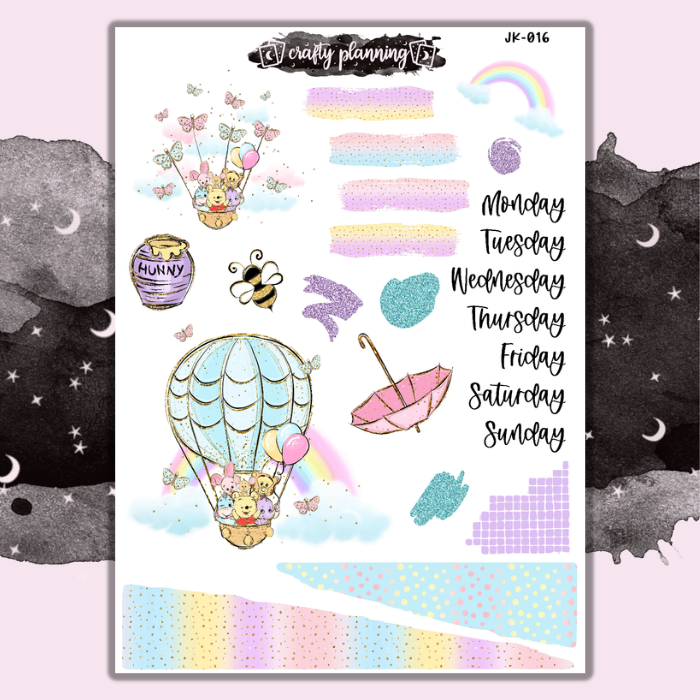 Pastel Bear - Mini Journal Kit