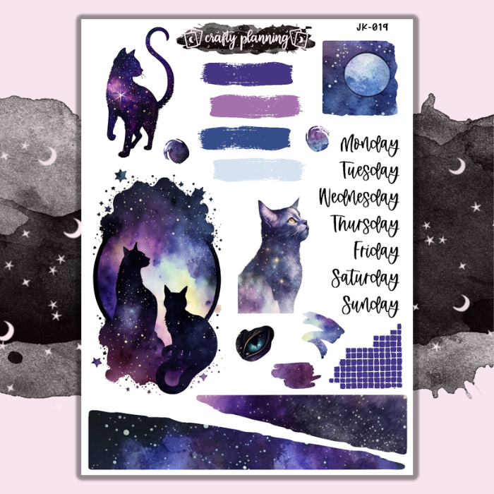 Galaxy Cat - Mini Journal Kit