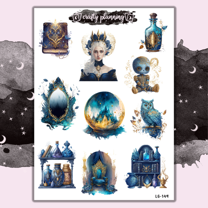 Royal Witch - Large Sticker Sheet
