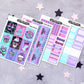 Pastel Gothmas - A La Carte - Weekly Vertical Planner Kit