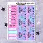 Pastel Gothmas - A La Carte - Weekly Vertical Planner Kit