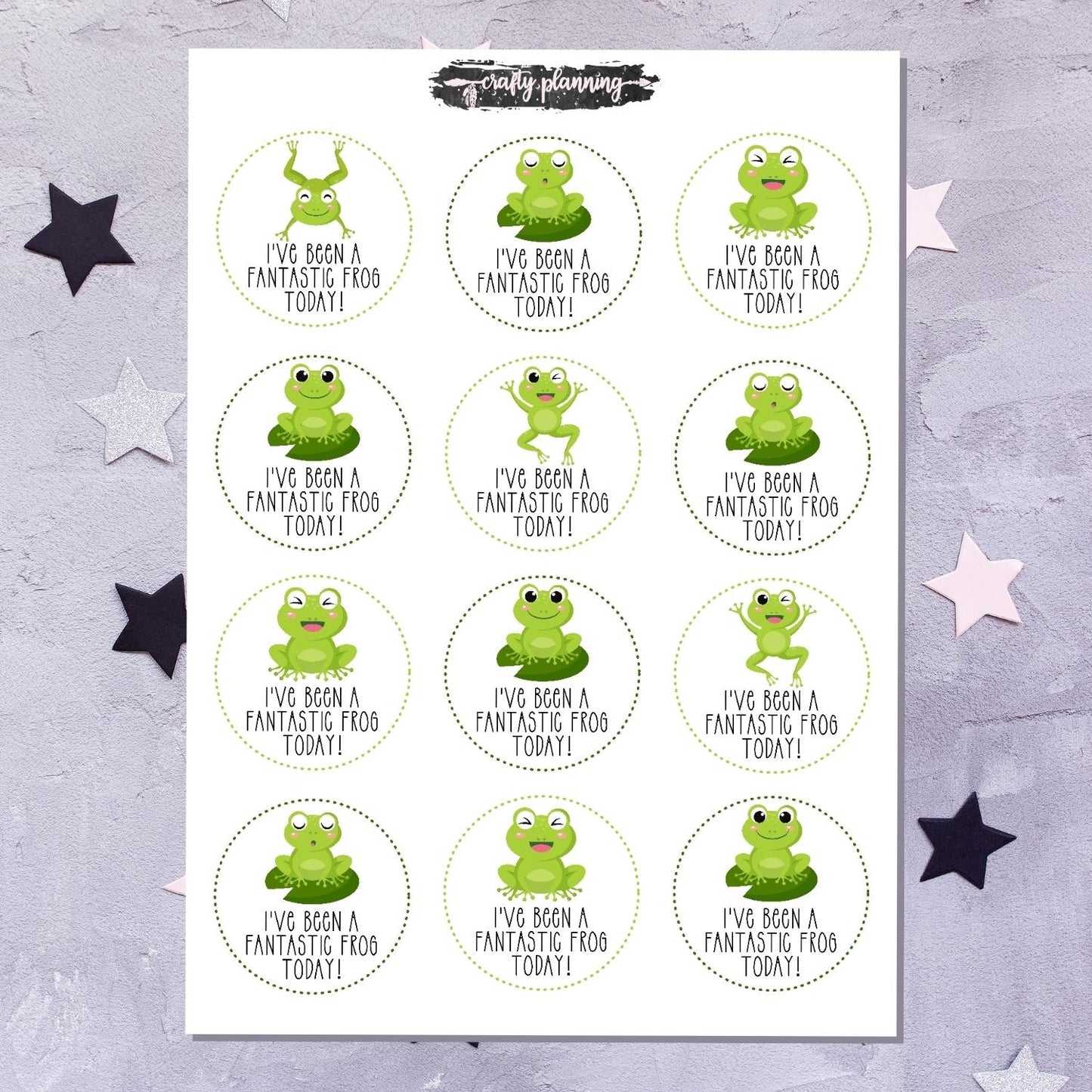 Custom Reward Stickers Create Your Own Large Sticker Sheet Crafty