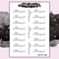 Cash Envelopes Script - Mini Sticker Sheet