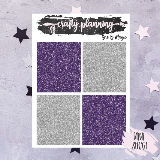 She Is Magic - A La Carte - Weekly Vertical Planner Kit