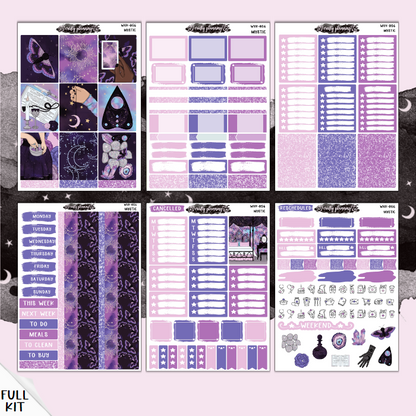 Mystic - Weekly Vertical Planner Kit