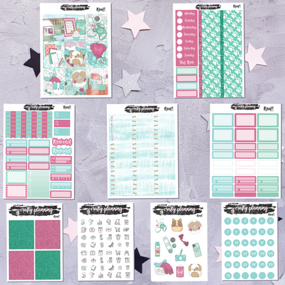 Woof! - LAST CHANCE - Weekly Vertical Planner Kit