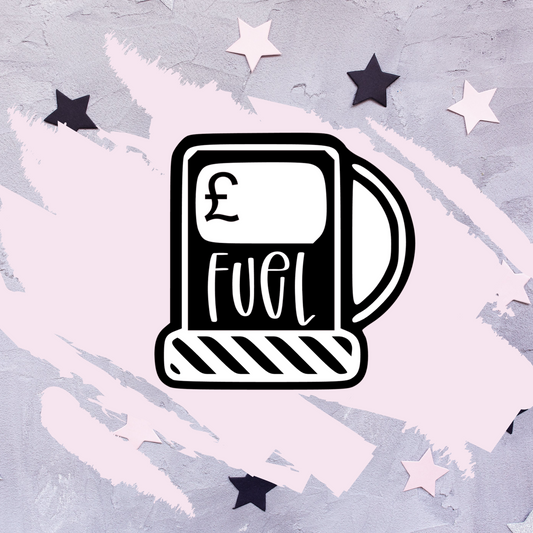 Fuel Tracker - Mini Sticker Sheet
