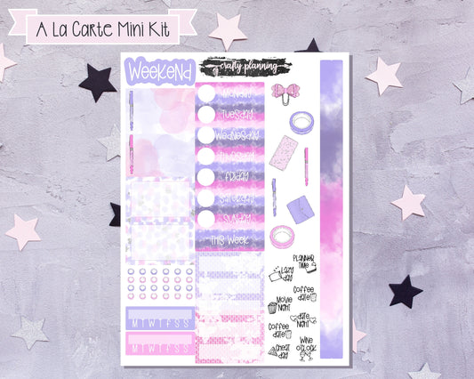 Weekly Mini Kit, A La Carte Kit, Stationery Themed Kit, Full Boxes, Pastel Planner Kit, Planner Stickers, Planners Gonna Plan