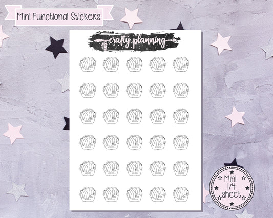 Minimal Icon Stickers, Laundry Icons, Laundry Stickers, Chore Stickers, Planner Icons, Planner Stickers, Minimal Planning