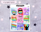 Pride Planner Kit, Weekly Planner Kit, Gay Pride Stickers, Rainbow Stickers, LGBQT Stickers, Planner Stickers