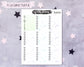 Bootiful - A La Carte - Weekly Vertical Planner Kit