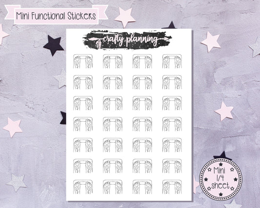 Minimal Icon Stickers, Weigh Day Icons, Scales Stickers, Diet Stickers, Planner Icons, Planner Stickers, Minimal Planning