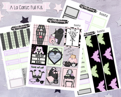 Bootiful - A La Carte - Weekly Vertical Planner Kit