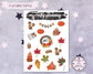 Happy Fall Weekly Planner Kit, Autumn Weekly Planner Kit, Autumn Planner Kit, Fall Planner Kit, Pumpkins, Coffee, Autumn Leaves