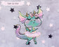 Dragon Stickers, Dancing Stickers, Girls Night Stickers, Hen Do Stickers, Ballet Stickers, Dragon Stickers, Planner Stickers