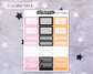 Halloween Planner Kit, Standard Vertical Weekly Planner Kit, Halloween Stickers, Planner Stickers, Toil & Trouble