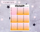 Halloween Planner Kit, Standard Vertical Weekly Planner Kit, Halloween Stickers, Planner Stickers, Toil & Trouble