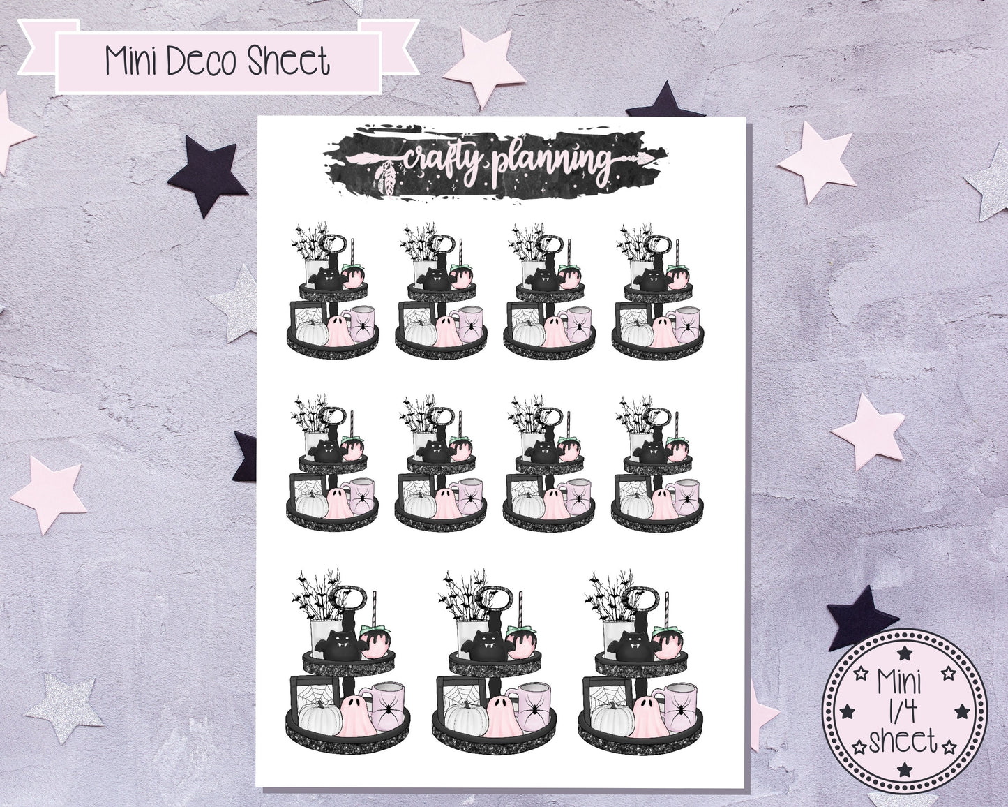 Halloween Stickers, Witchcraft Stickers, Planner Stickers, Decoration Stickers, Spooky Stickers, Creepy Stickers