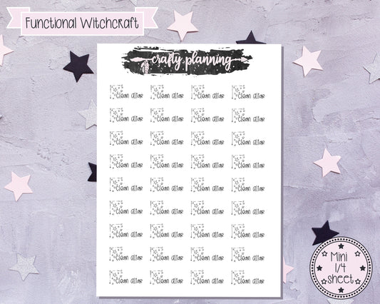 Witchcraft Stickers, Pagan Stickers, Wicca Stickers, Witch Planner, Esoteric Stickers, Book Of Shadows, Grimoire Stickers, Clean Altar