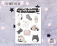 Meow! - A La Carte - Weekly Vertical Planner Kit