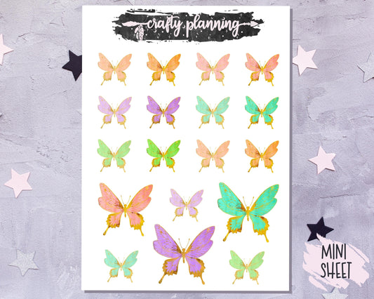 Butterflies - Mini Sticker Sheet