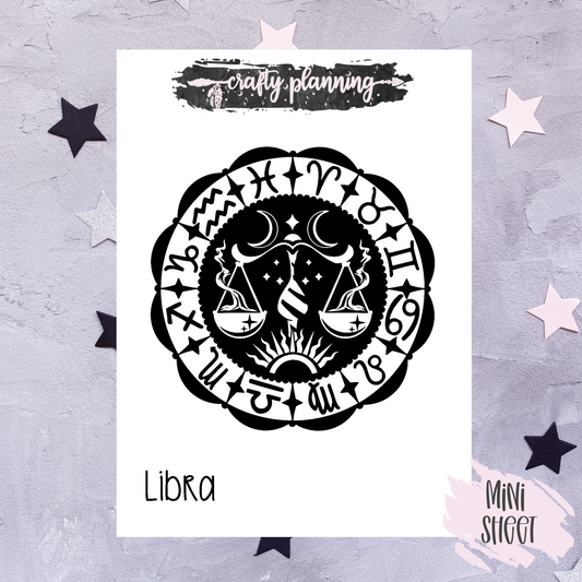 Libra-Large Sticker