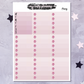 Peony - A La Carte - Weekly Vertical Planner Kit