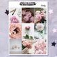 Peony - A La Carte - Weekly Vertical Planner Kit