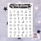 Peony - A La Carte - Weekly Vertical Planner Kit