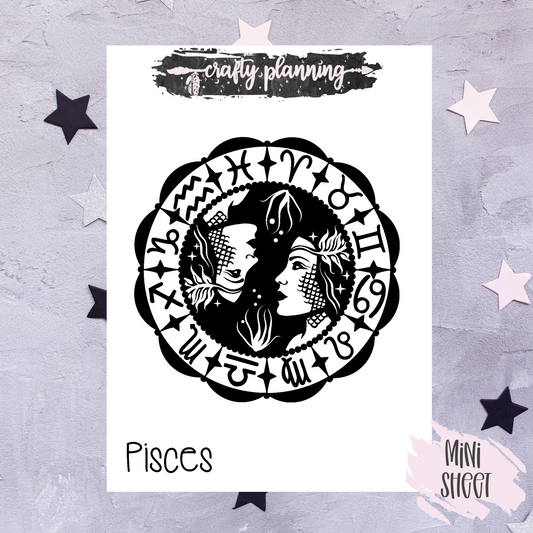 Pisces - Large Sticker