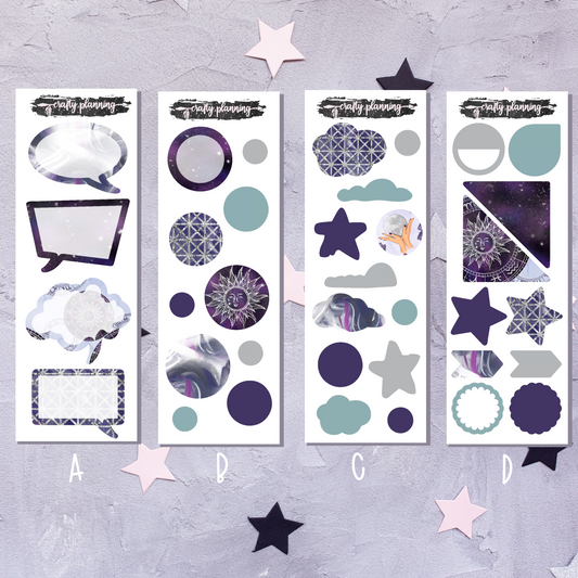 Journal Kit, Journal Stickers, Bujo Stickers, Scrapbook Stickers, Planner Stickers, Deco Stickers, Circle Stickers, Shape Stickers