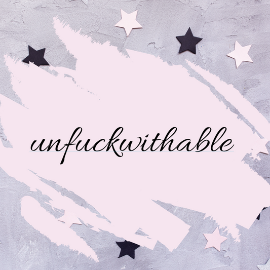 Unfuckwithable Script - Mini Sticker Sheet