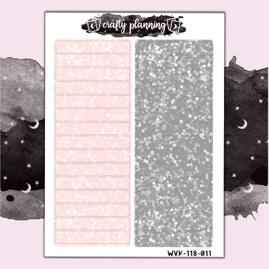 Lazy Sundays - Glitter Headers - Mix & Match Kits